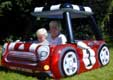 Thomas teaches Grandma to drive, summer 2004